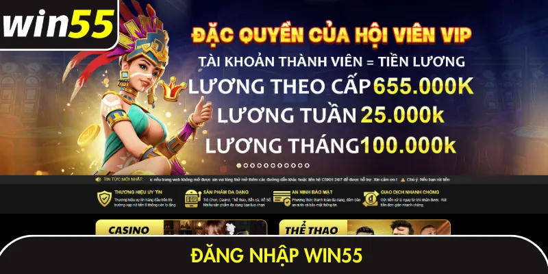 Đăng nhập Win55