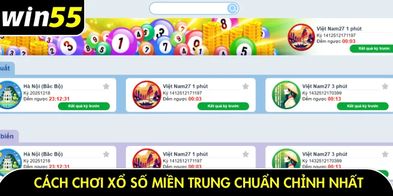 Cách chơi xổ số miền trung chuẩn chỉnh nhất